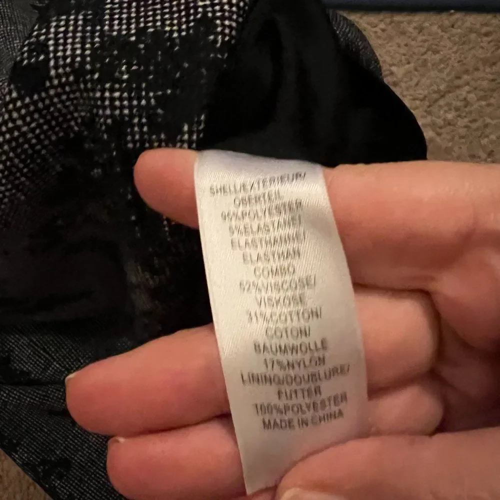 Adrianna Papell black dress 16 - Picture 6 of 8